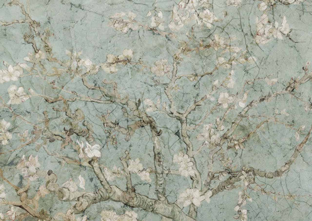 Decoupage Queen Almond Blossoms-A3-11.7"x16.5"