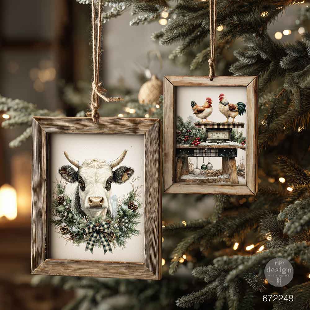 Rustic Noel-Middy Plus Transfers®-3 sheets + 1 bonus sheet, 8.5″x11″