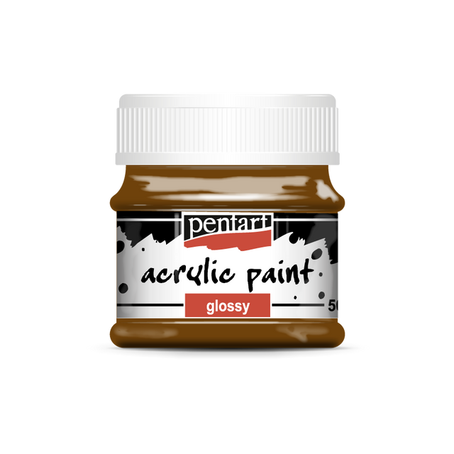 chestnut-Pentart Acrylic paint glossy 50 ml orange is a premium-quality acrylic paint created for serious crafters, hobbyists, and artists. This finish paint offers strong coverage, smooth application, and vibrant orange color in a convenient 50 ml size. Ideal for decorative arts, mixed media, DIY projects, and creative hobbies, Pentart paints deliver professional results with ease.