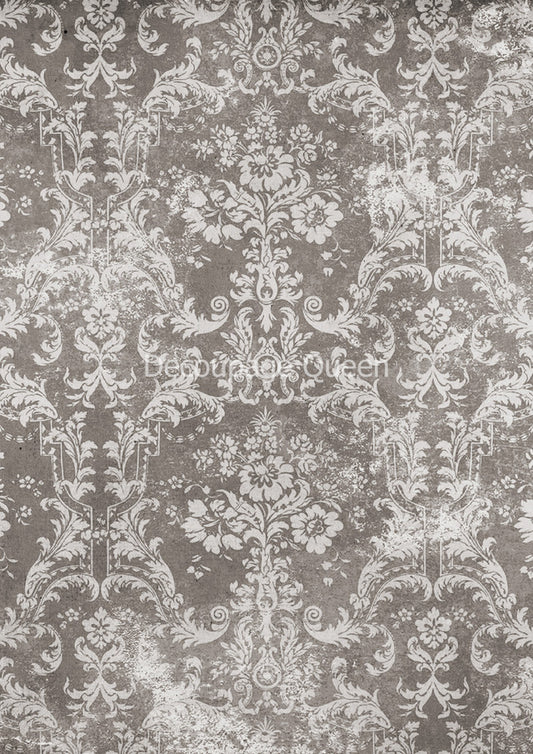 Decoupage Queen-Winter Damask