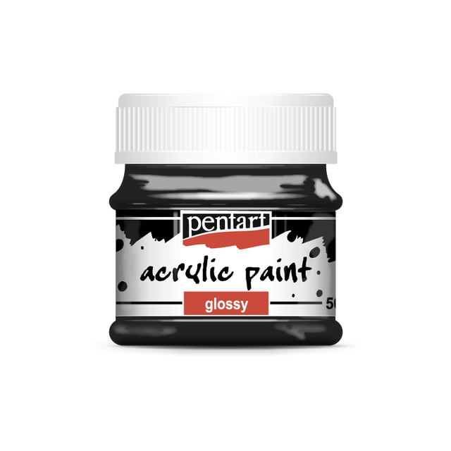Black-Pentart Acrylic paint glossy 50 ml orange is a premium-quality acrylic paint created for serious crafters, hobbyists, and artists. This finish paint offers strong coverage, smooth application, and vibrant orange color in a convenient 50 ml size. Ideal for decorative arts, mixed media, DIY projects, and creative hobbies, Pentart paints deliver professional results with ease.