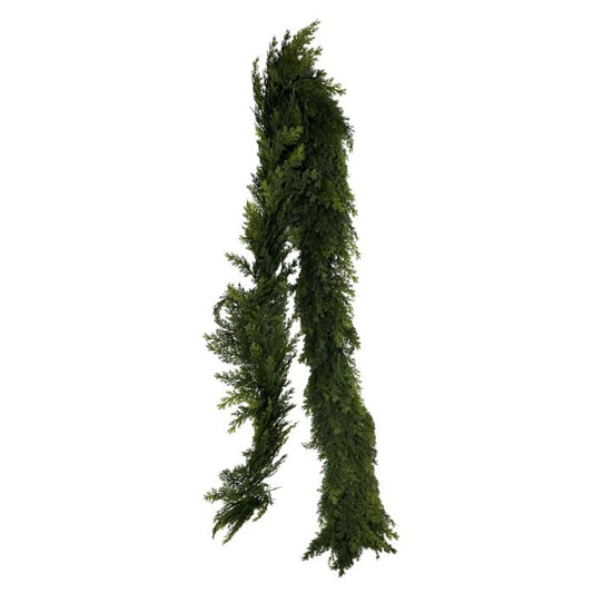 6' Soft Cedar Garland - Green