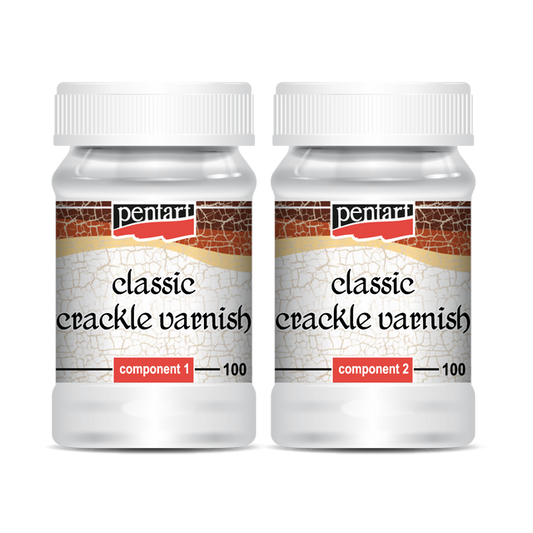 Crackle varnish, classic, 2 components, 100 ml set