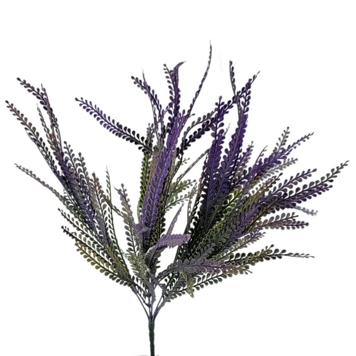 purple bead grass greenery