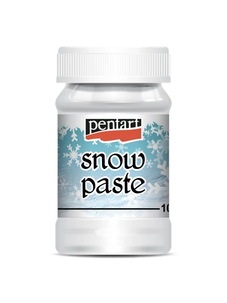 Pentart Snow Paste 100 ml – Textured Snow Effect Paste